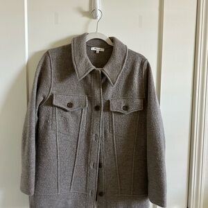 Madewell Taupe Wool Jacket